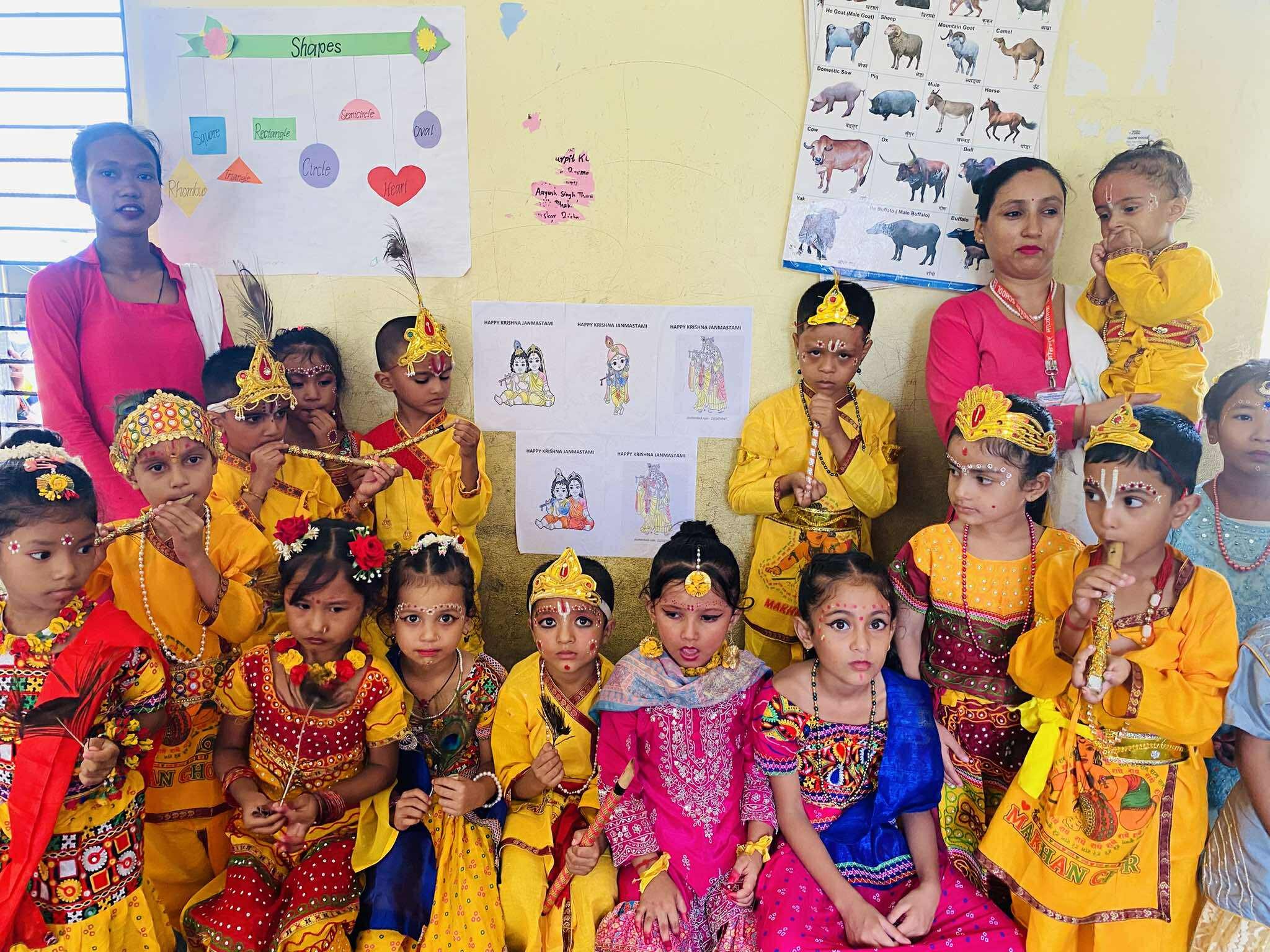 Celebrating Culture: Krishna Janmashtami in School